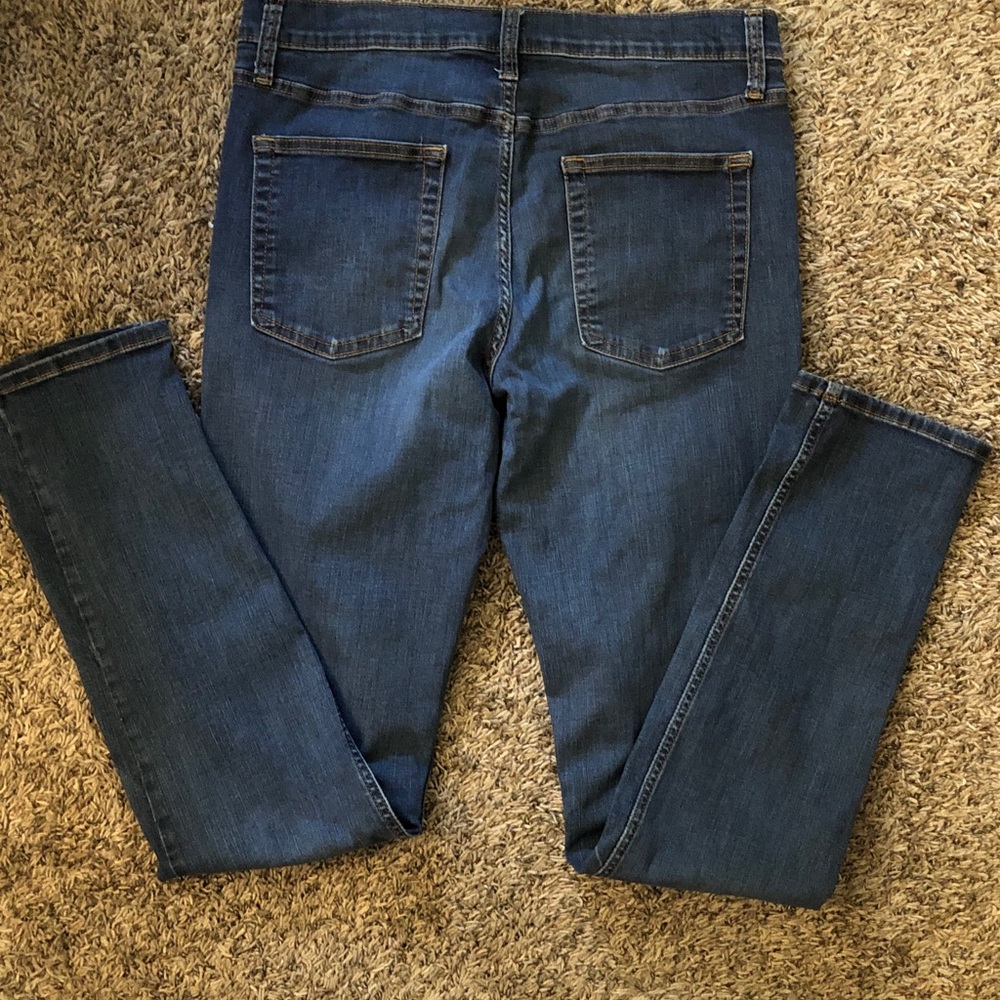 Goodfellow & Co Men’s Indigo Slim Straight Jeans - Picture 2 of 2